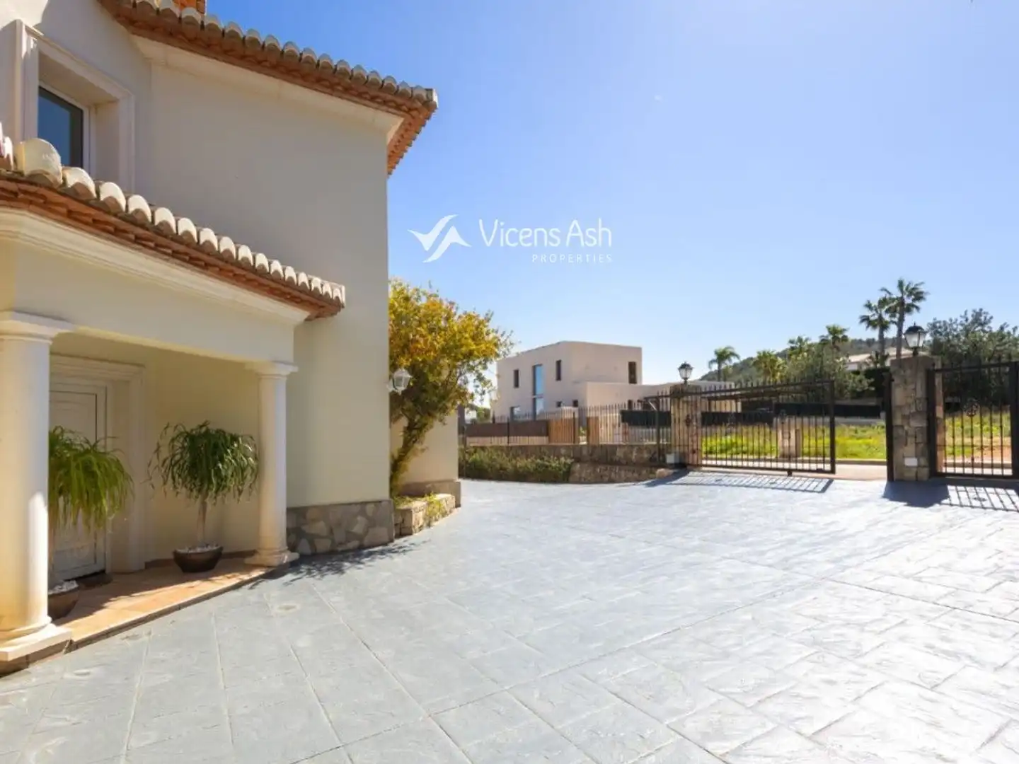Exterior view of Houses for sale in Jávea / Xàbia  with Air Conditioner, Terrace and Swimming Pool