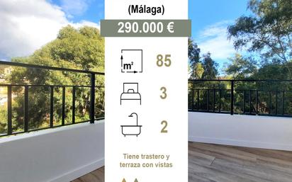 Balcony of Flat for sale in Málaga Capital  with Air Conditioner, Terrace and Oven