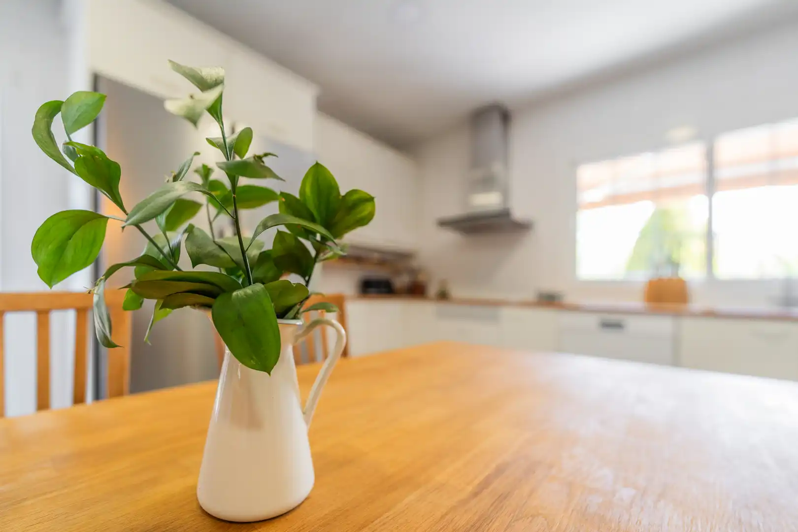 Kitchen of Houses for sale in Madrid  with Air Conditioner, Private garden and Swimming Pool