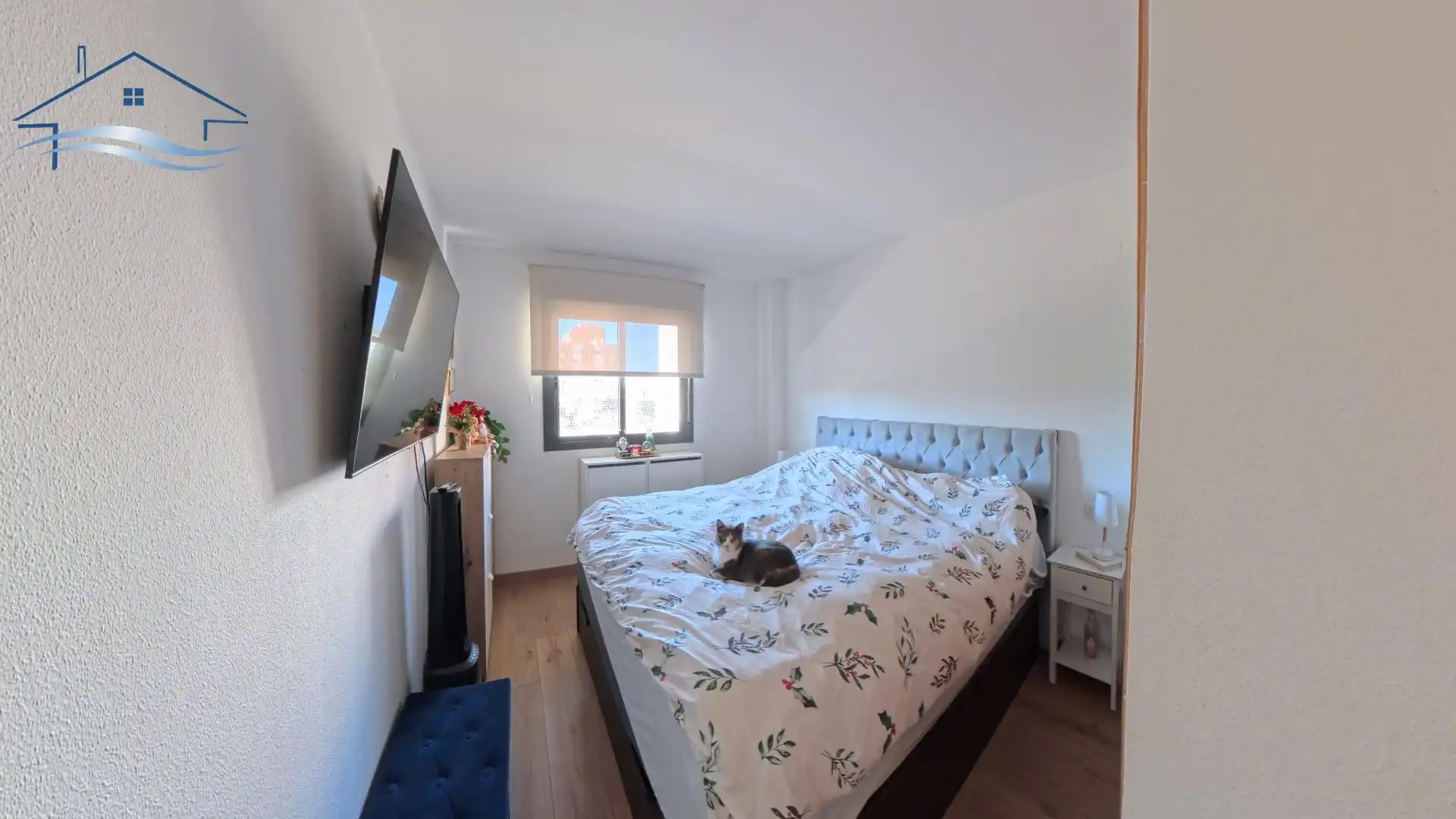 Schlafzimmer von Wohnung zum Verkauf in Alicante / Alacant mit Klimaanlage, Abstellraum und Ofen