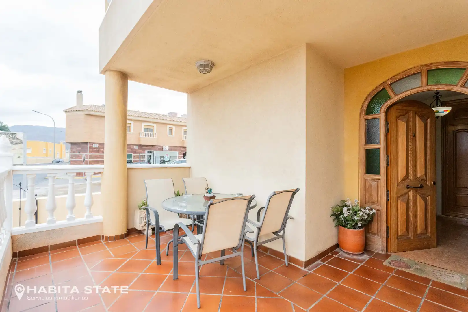 Terraza de Casa o chalet en venta en Pechina con Aire acondicionado, Calefacción y Jardín privado