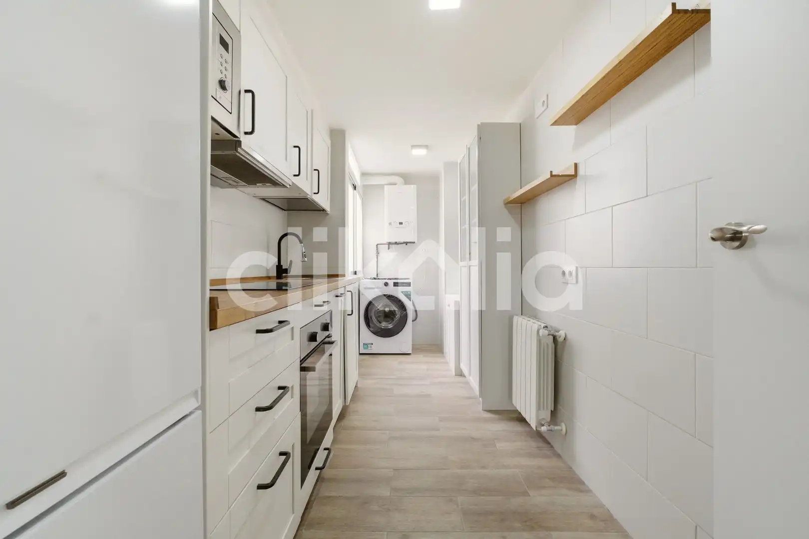 Cocina de Piso de alquiler en Móstoles con Aire acondicionado, Calefacción y Terraza