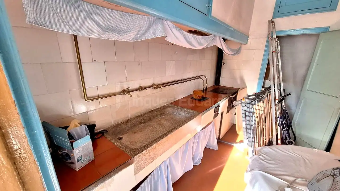 Cuina de Casa adosada en venda en Argentona amb Terrassa i Balcó