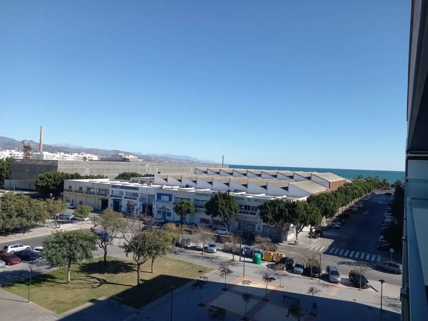 Vista exterior de Piso de alquiler en Málaga con Terraza, Trastero y Horno