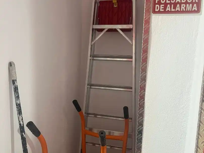 Terrasse von Lagerraum zur Miete in Madrid mit Alarm