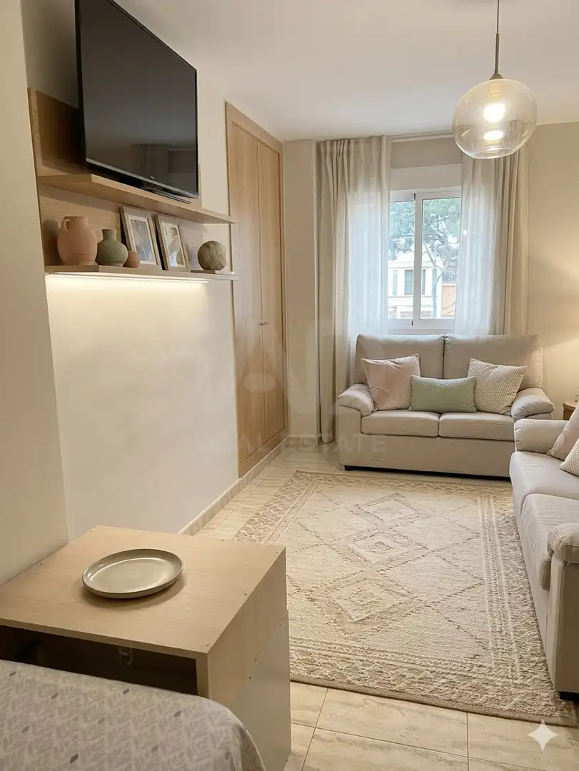 Sala de estar de Piso en venta en Lorca con Calefacción y Piscina