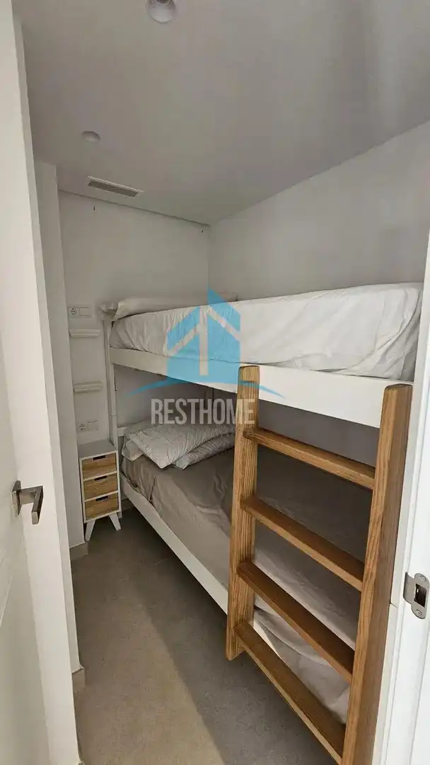 Bedroom of Study for sale in Cullera  with Air Conditioner, Private garden and Community pool