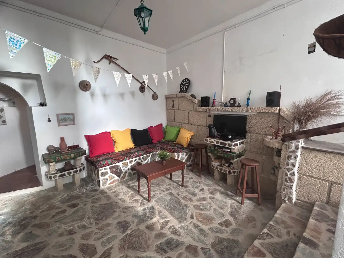 Sala d'estar de Casa o xalet en venda en Granadilla de Abona amb Terrassa, Traster i Rentadora