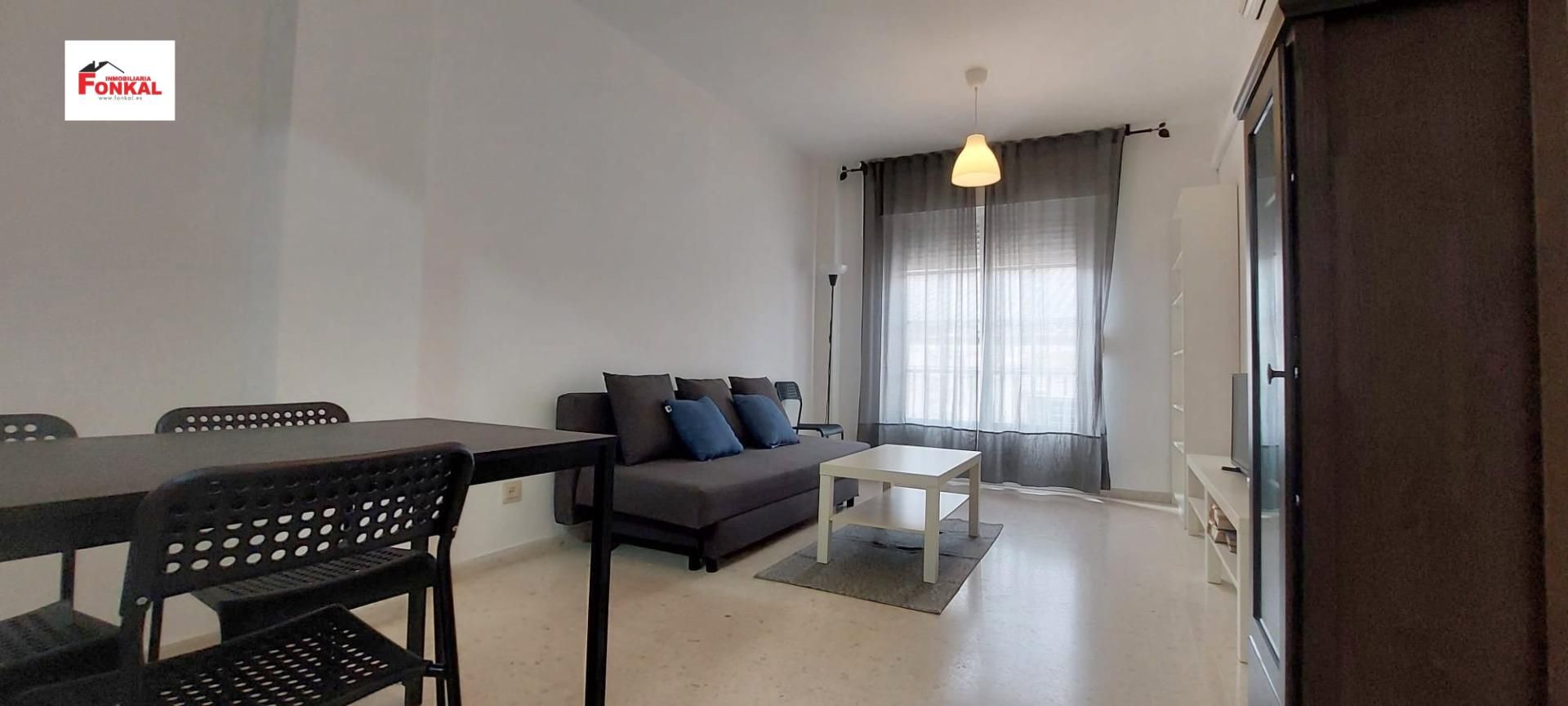 Living room of Apartment to rent in Jerez de la Frontera  with Air Conditioner, Storage room and Balcony
