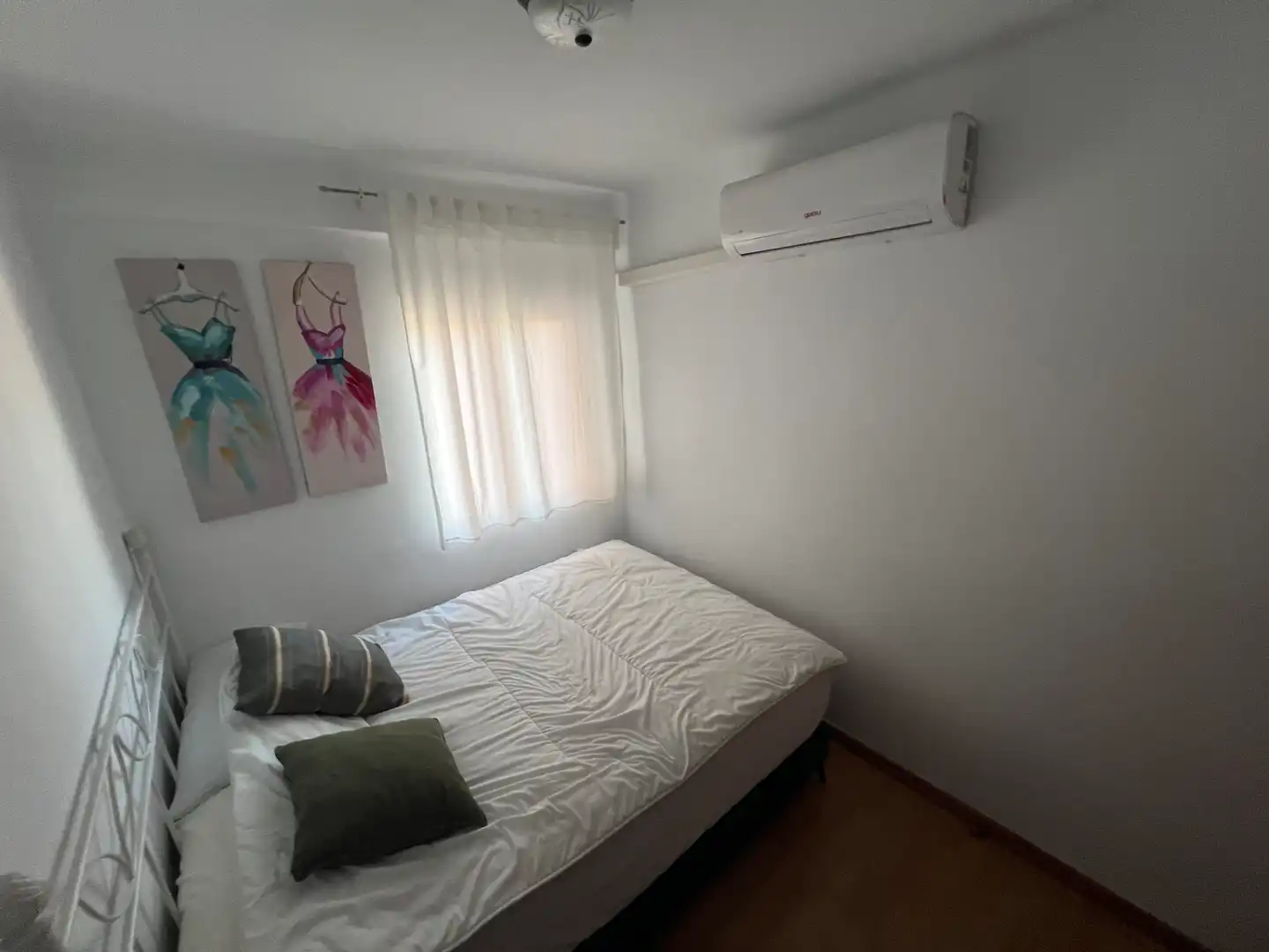 Bedroom of Flat for rent in Málaga  with Air Conditioner, Heating and Furnished