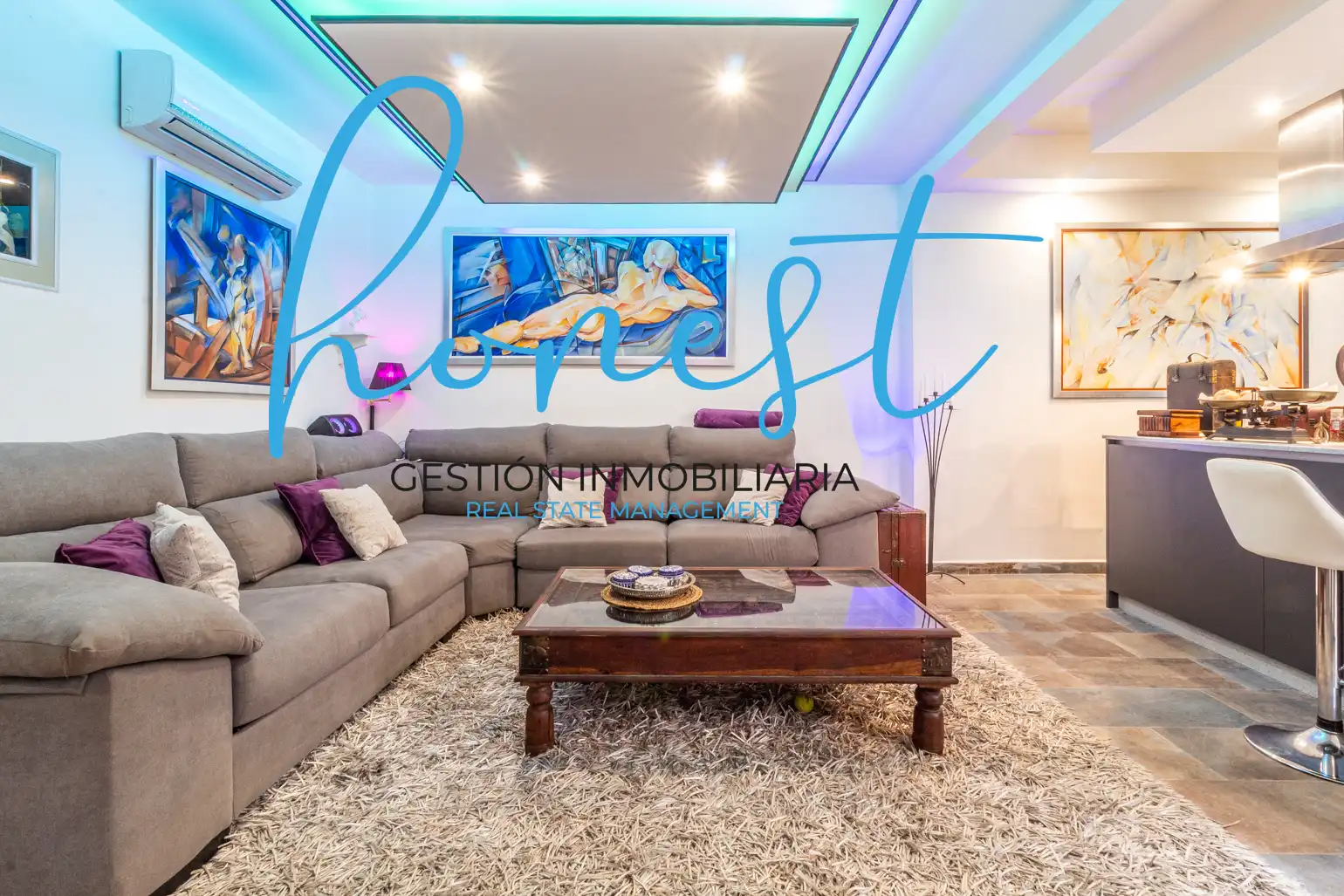 Sala de estar de Casa o chalet en venta en Torremolinos con Aire acondicionado y Amueblado