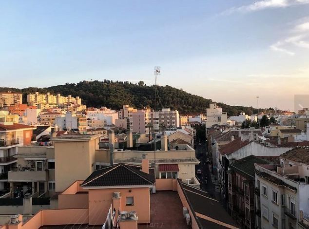 Vista exterior de Pis de lloguer en Málaga Capital amb Aire condicionat i Moblat