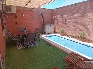 Terrassa de Casa o xalet en venda en Ciudad Real amb Aire condicionat, Jardí privat i Terrassa