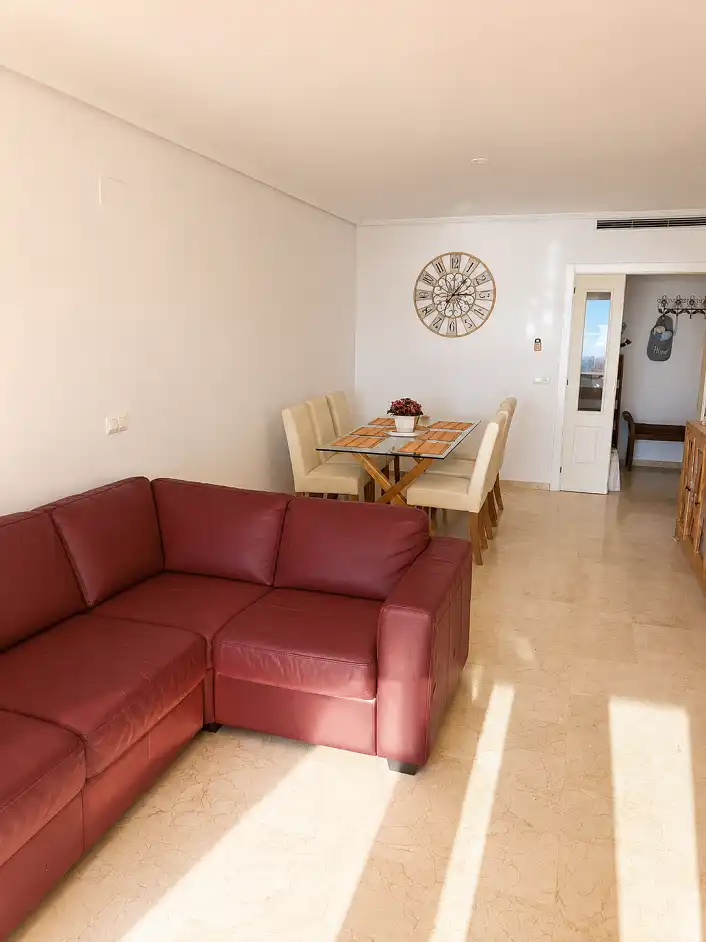 Sala d'estar de Apartament en venda en Altea amb Aire condicionat, Calefacció i Terrassa