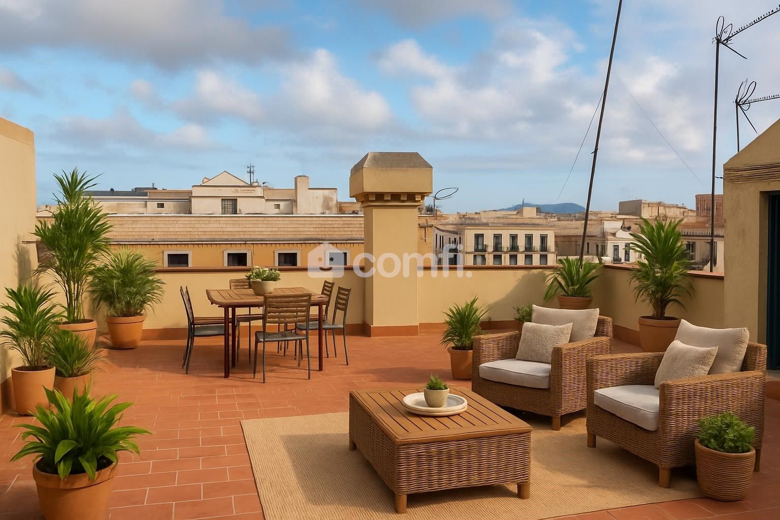 Terrassa de Àtic en venda en  Barcelona Capital amb Terrassa i Balcó
