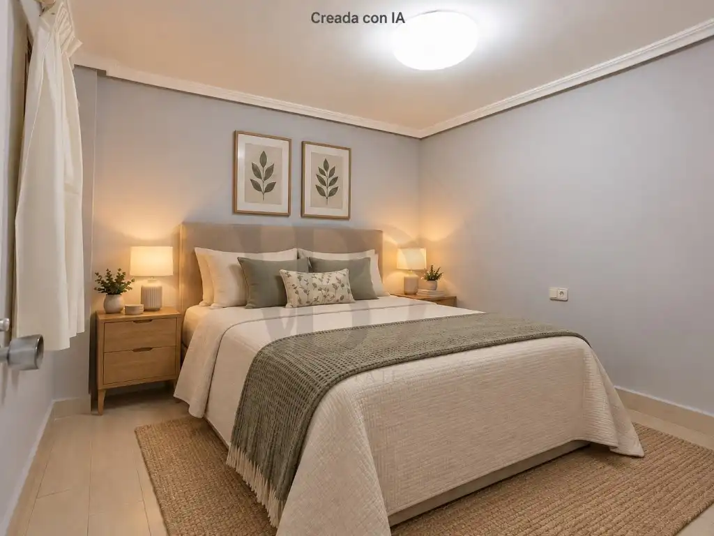 Bedroom of Apartments for sale in Eivissa  with Air Conditioner, Furnished and Oven