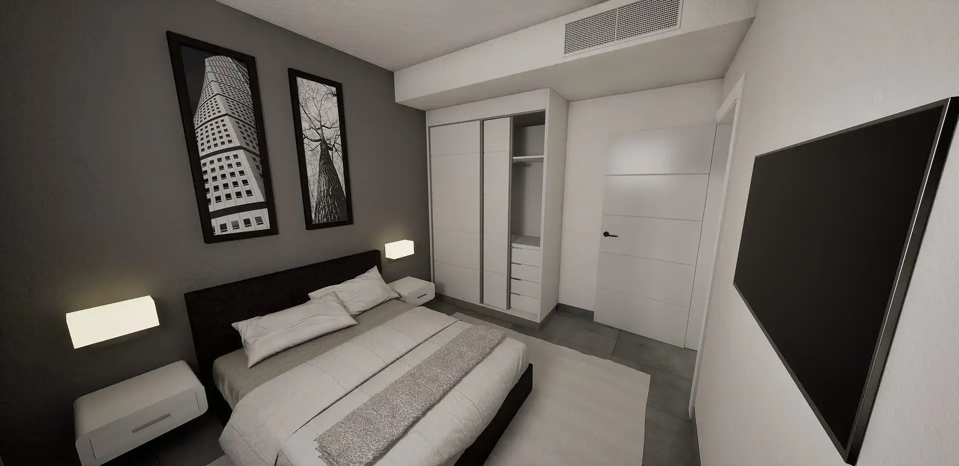 Habitación de Casa o chalet en venta en Torre-Pacheco con Aire acondicionado, Jardín privado y Terraza