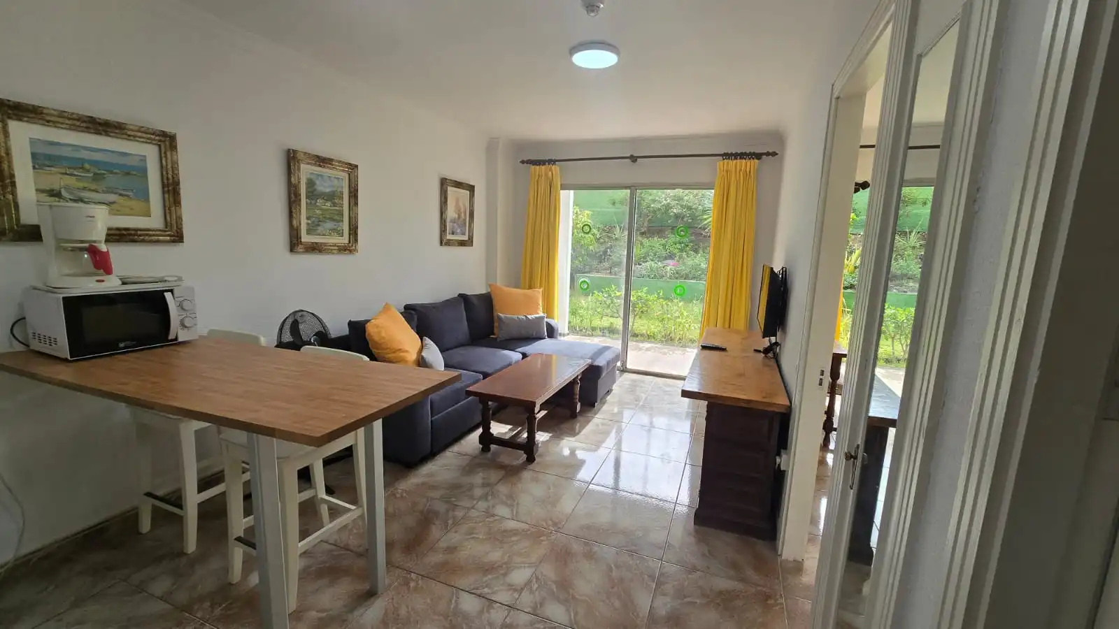 Sala d'estar de Apartament de lloguer en Playa del Inglés