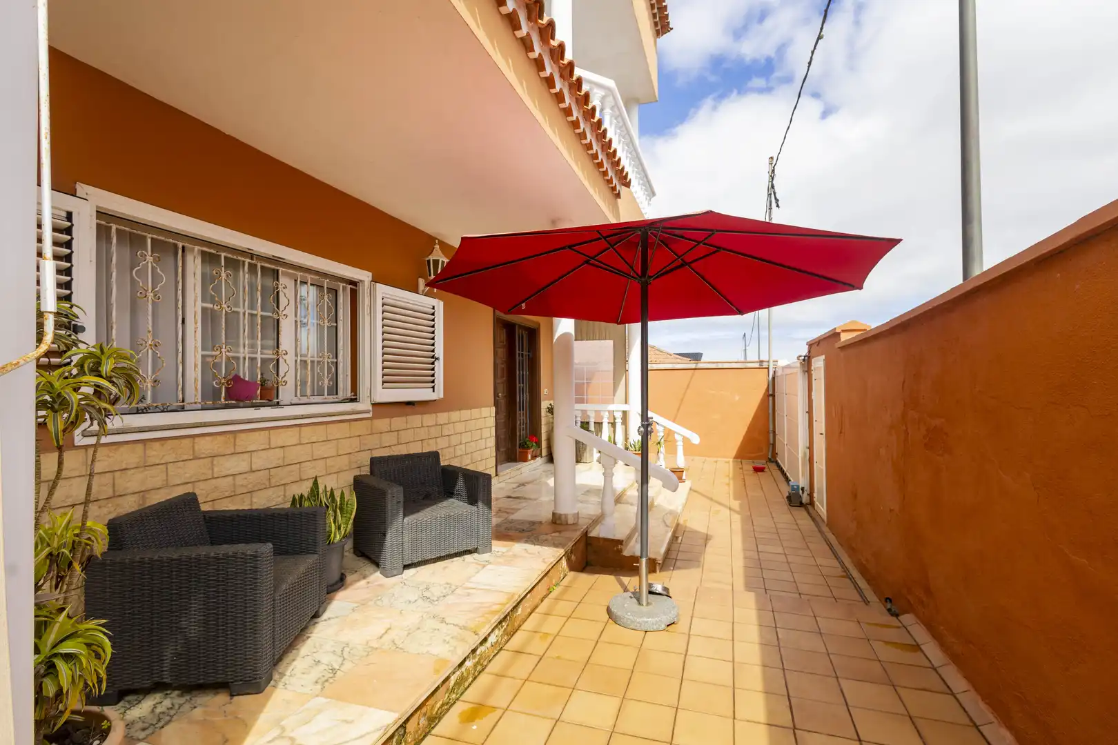 Terrace of Houses for sale in San Cristóbal de la Laguna  with Private garden, Terrace and Storage room