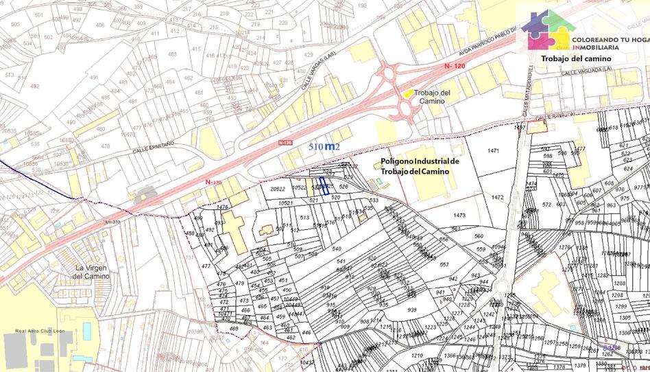 Foto 1 de Terreny industrial en venda a Oteruelo, León