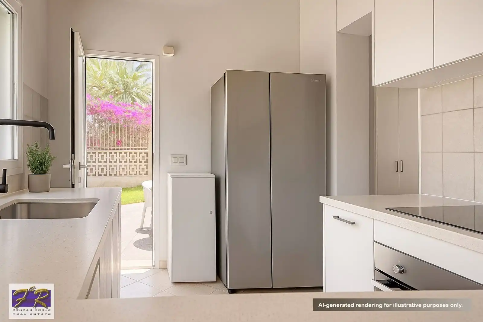 Cuina de Casa o xalet en venda en Alcúdia amb Aire condicionat, Terrassa i Traster