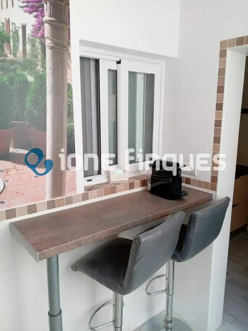 Balcony of Flat for sale in Badalona  with Heating, Private garden and Balcony