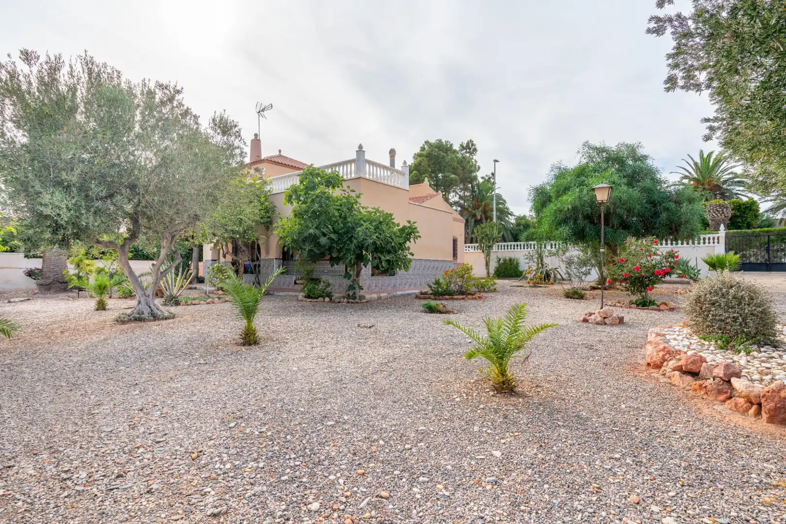Garden of Houses for sale in Roquetas de Mar