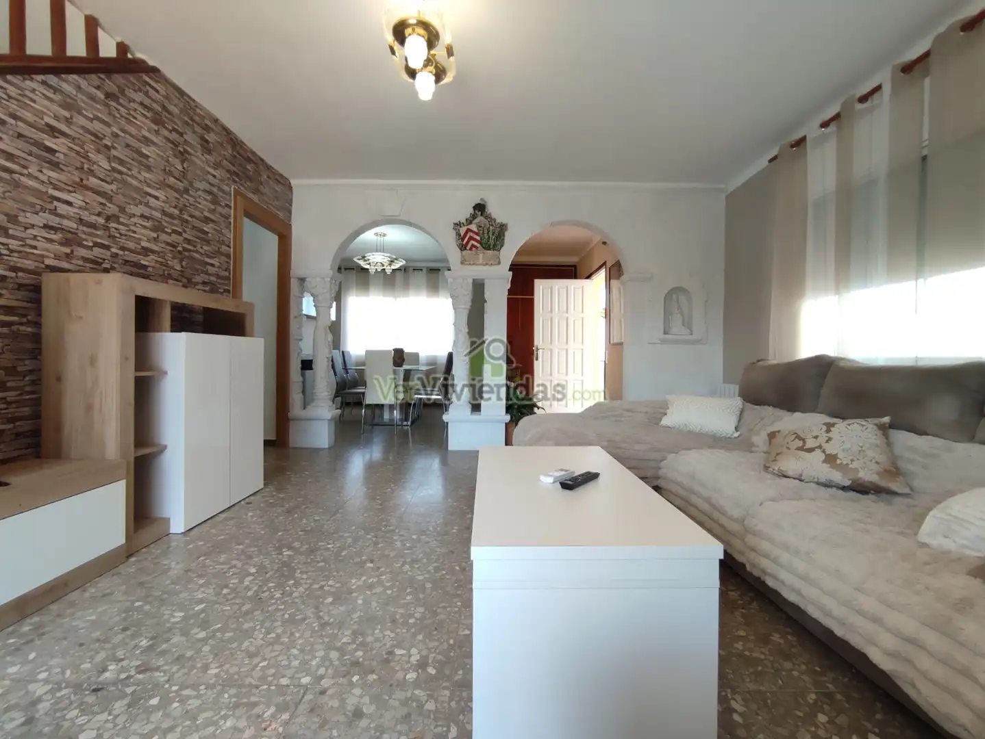 Living room of Houses for sale in Masquefa  with Air Conditioner, Heating and Private garden