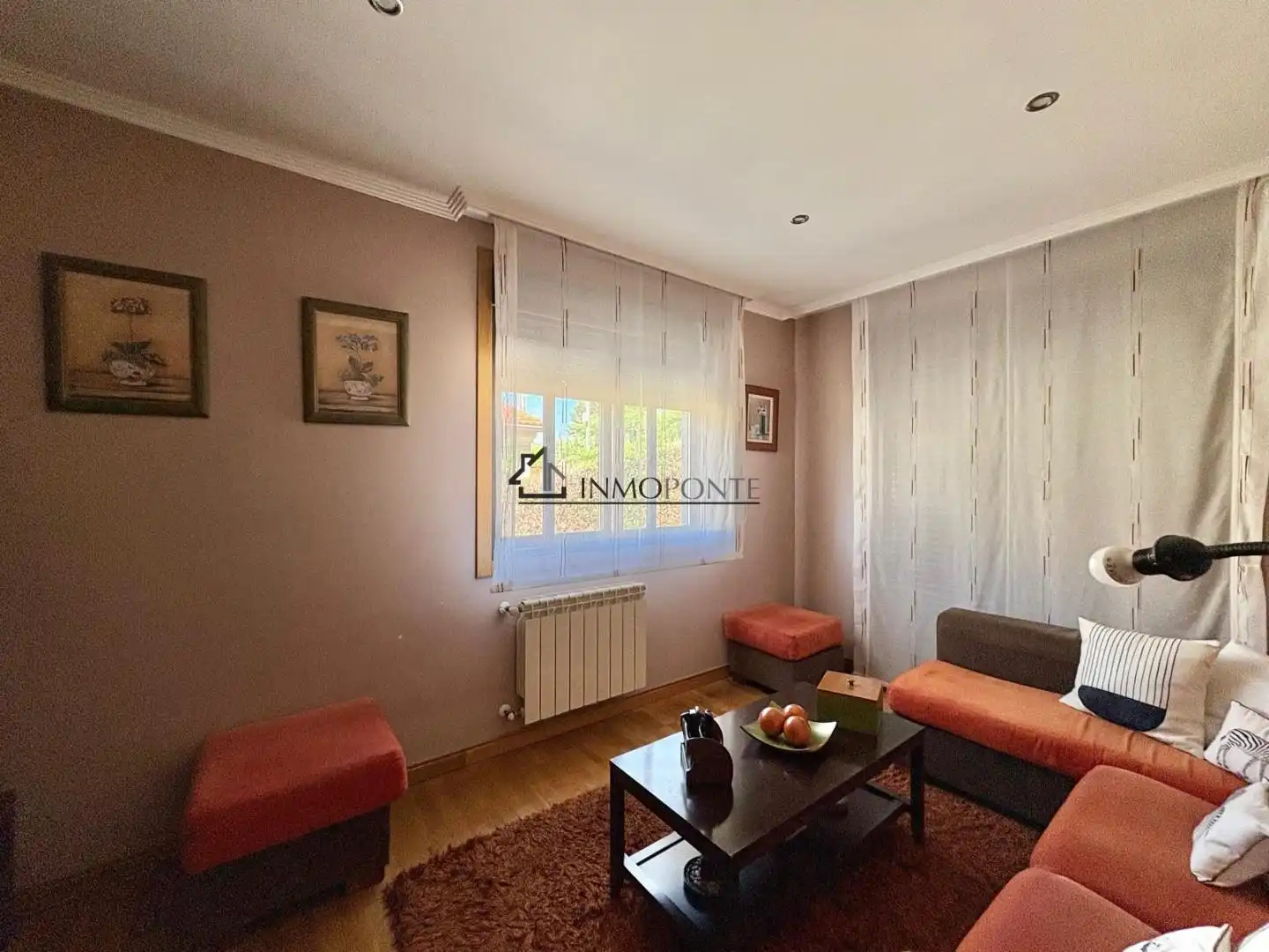 Sala de estar de Casa adosada en venta en Soutomaior con Calefacción, Jardín privado y Terraza