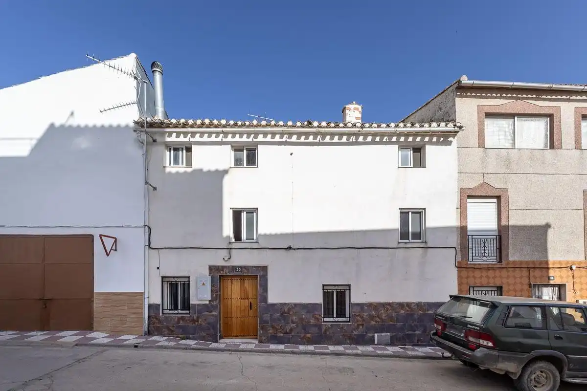 Vista exterior de Casa adosada en venta en Montejícar