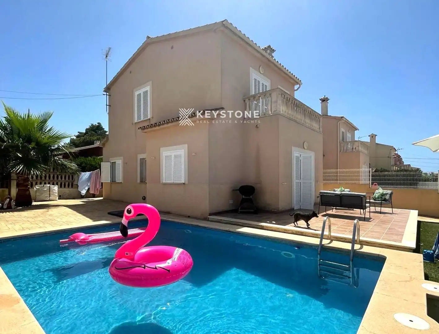 Vista exterior de Casa o xalet de lloguer en Llucmajor amb Aire condicionat, Calefacció i Terrassa