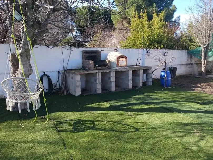 Terraza de Casa o chalet en venta en Escalona con Aire acondicionado, Jardín privado y Piscina