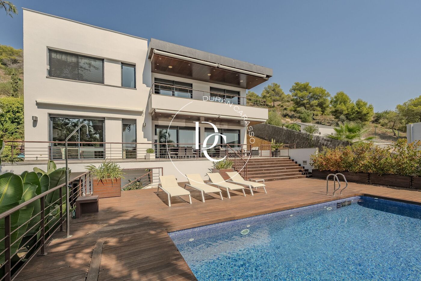 Exterior view of House or chalet for sale in Sitges  with Air Conditioner, Heating and Private garden