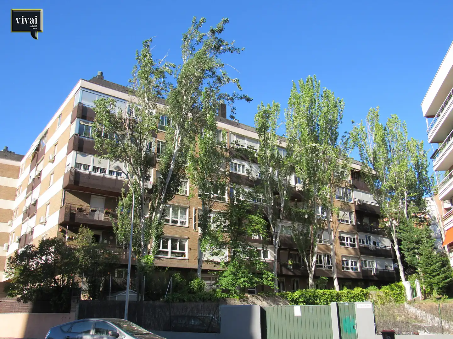 Vista exterior de Piso en venta en Madrid con Aire acondicionado, Calefacción y Parquet