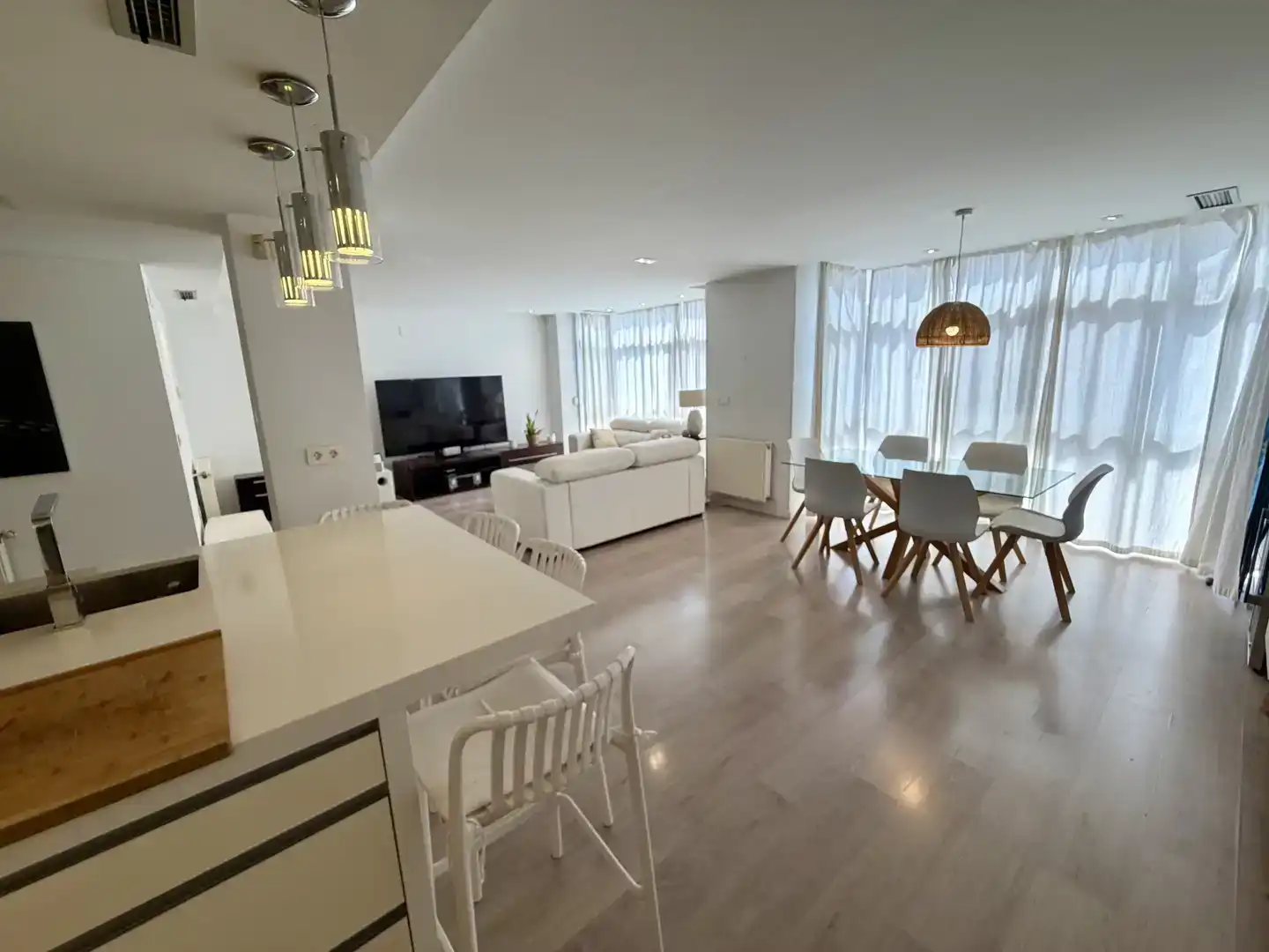 Sala de estar de Piso en venta en Alicante / Alacant con Aire acondicionado