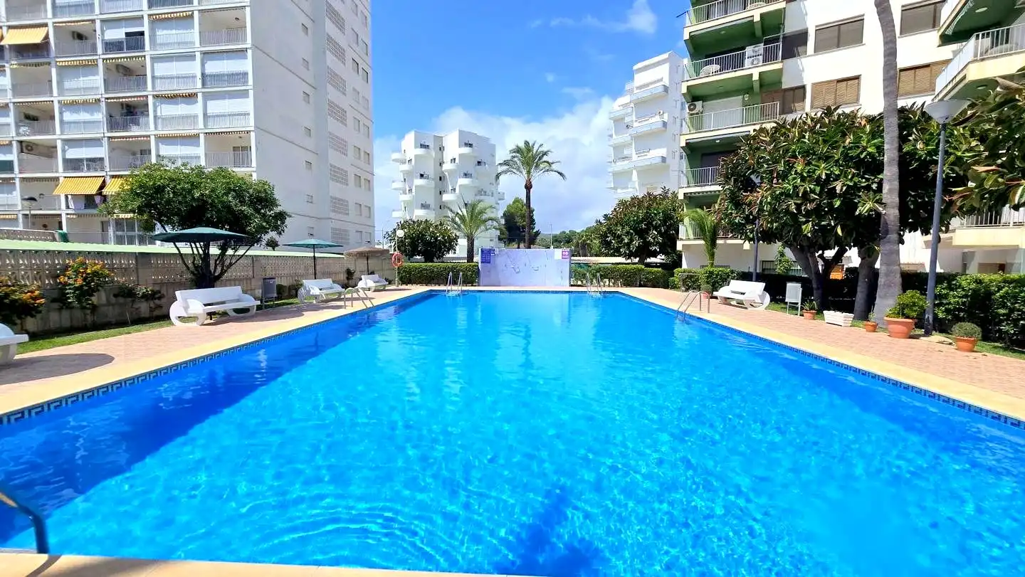 Schwimmbecken von Wohnungen zum Verkauf in Gandia mit Klimaanlage, Terrasse und Möbliert