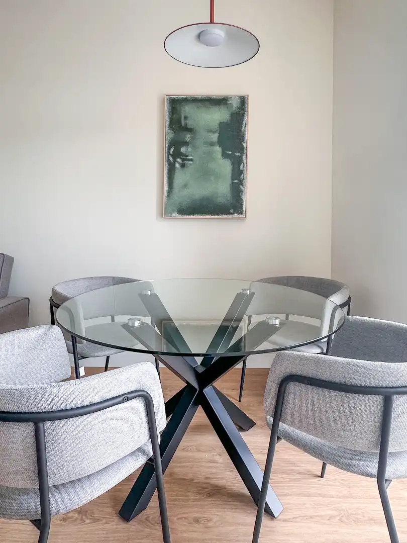 Dining room of Flat for sale in Sevilla  with Air Conditioner, Furnished and Oven