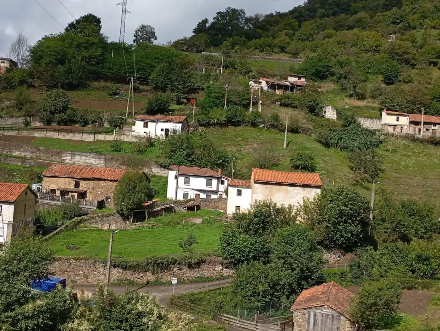 Vista exterior de Terreno en venta en Aller