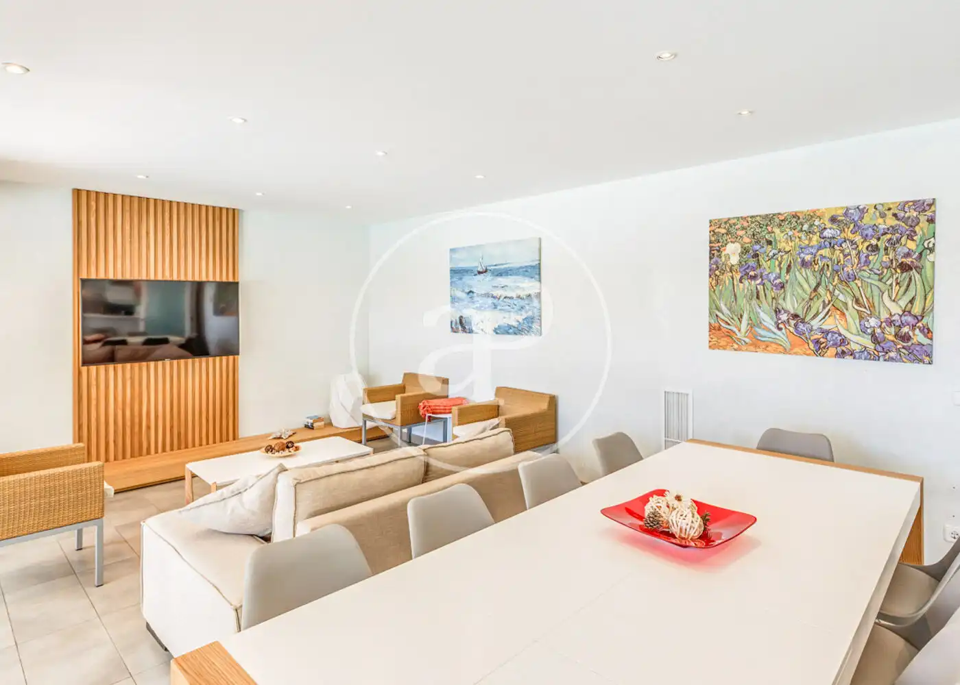Living room of Houses for rent in Alcúdia  with Air Conditioner, Heating and Private garden