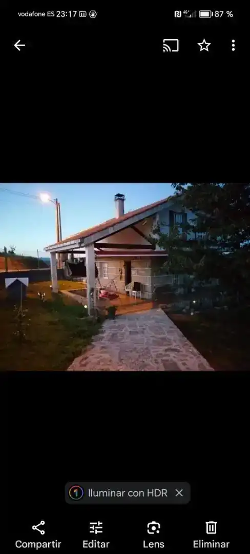 Terrassa de Casa o xalet en venda en Punxín