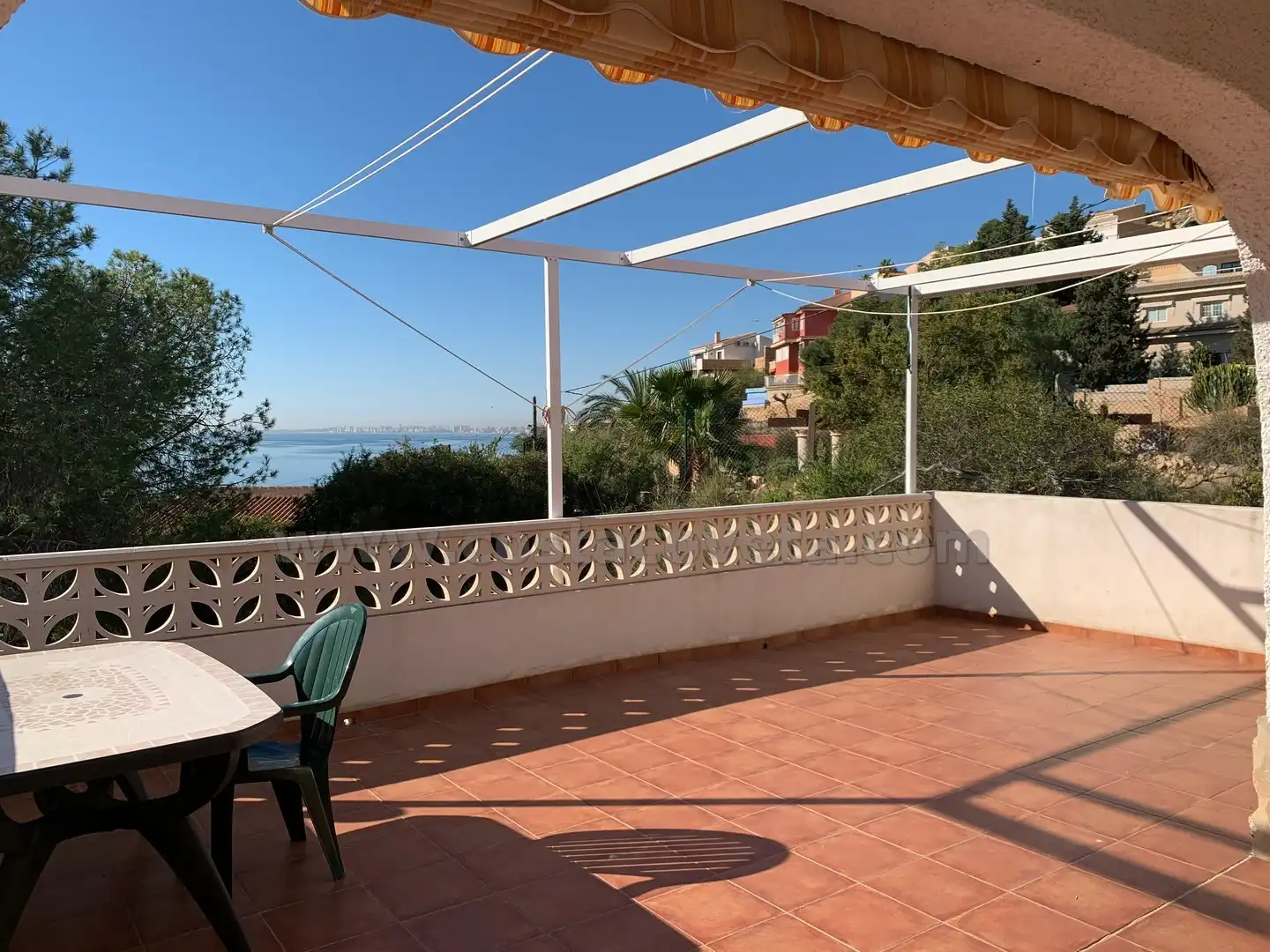 Terrace of Houses for sale in El Campello  with Private garden, Terrace and Swimming Pool