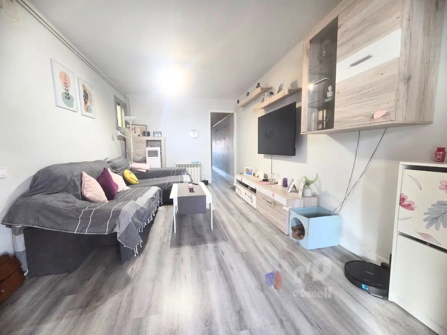 Sala de estar de Ático en venta en Sant Boi de Llobregat con Aire acondicionado, Terraza y Horno