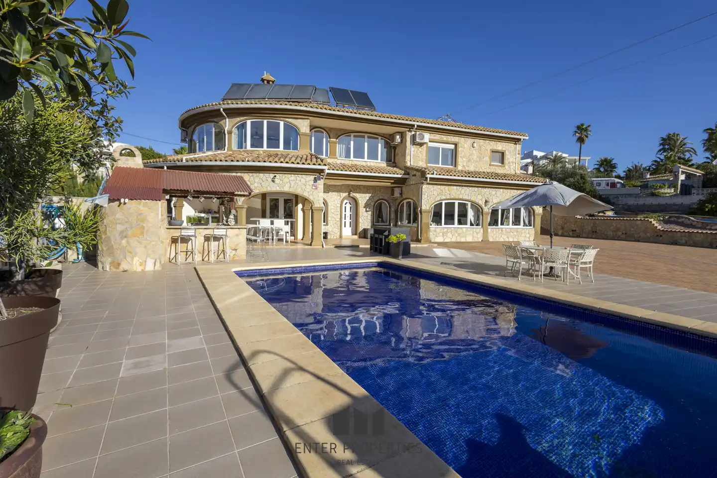 Vista exterior de Piso en venta en Moraira con Aire acondicionado, Calefacción y Piscina