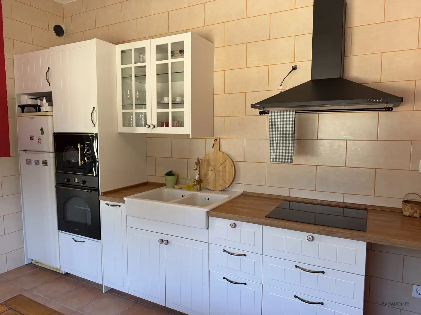 Cocina de Finca rústica en venta en Badajoz con Jardín privado, Terraza y Trastero