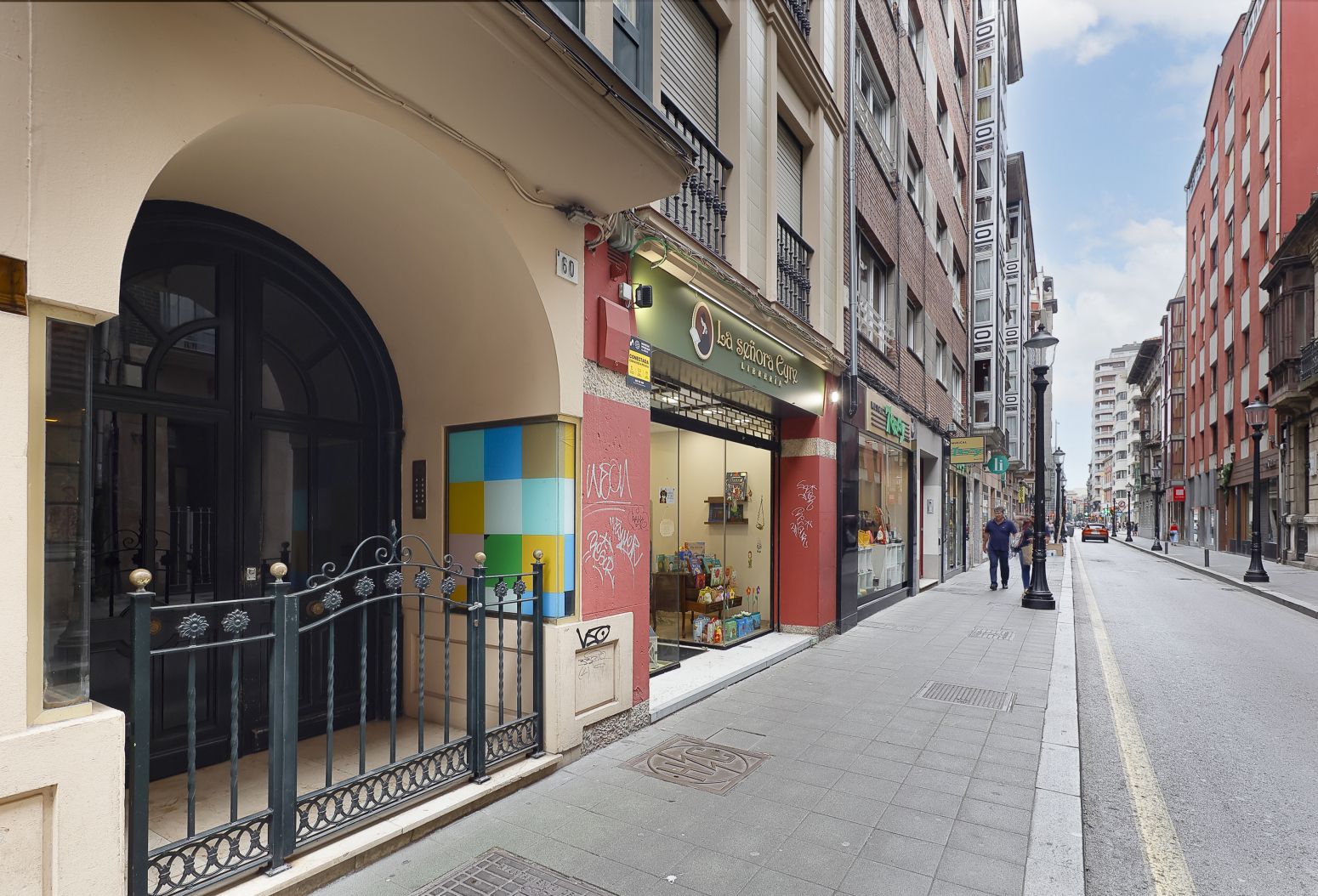 Exterior view of Flat for sale in Gijón   with Heating and Parquet flooring