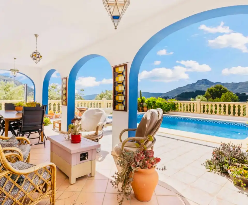 Terrace of Houses for sale in Murla  with Air Conditioner, Heating and Private garden