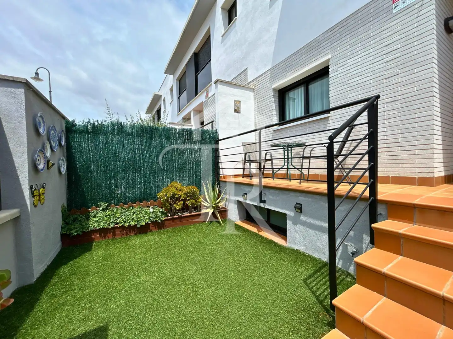 Terrassa de Casa adosada en venda en Roda de Berà amb Aire condicionat, Calefacció i Jardí privat