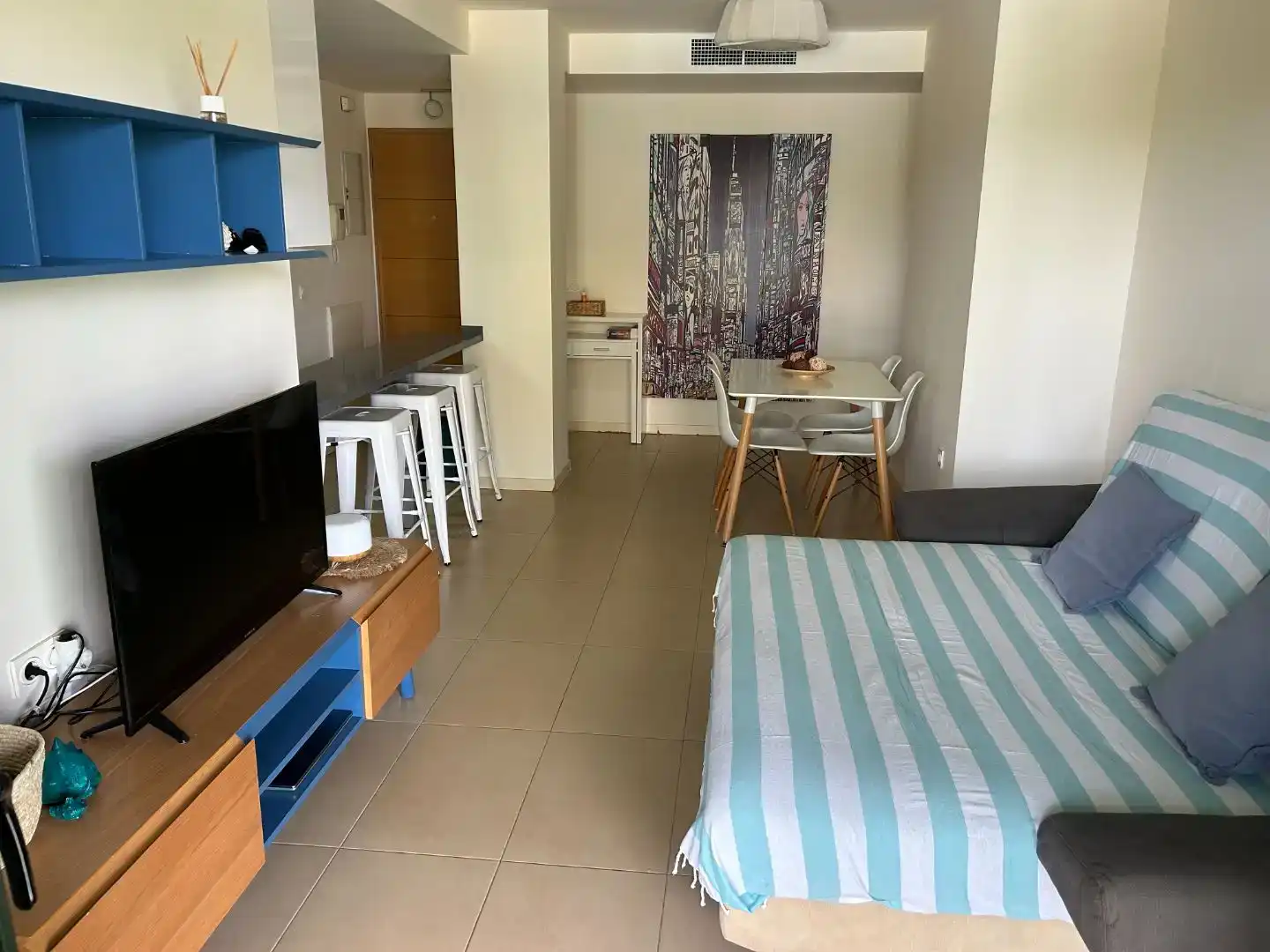 Sala d'estar de Apartament de lloguer en Torre de la Horadada