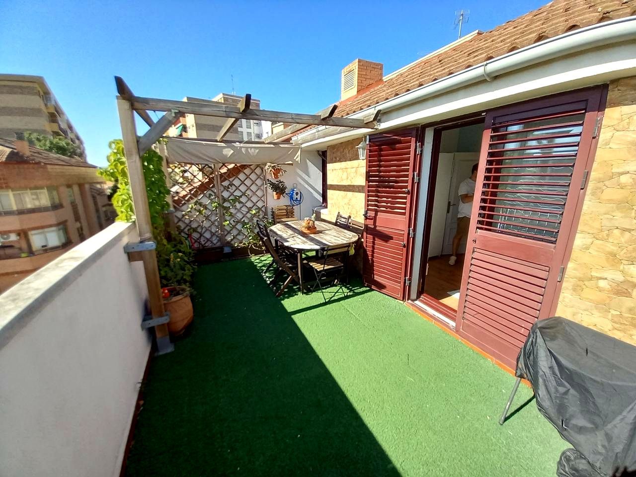 Terraza de Dúplex en venta en  Zaragoza Capital con Aire acondicionado, Calefacción y Terraza