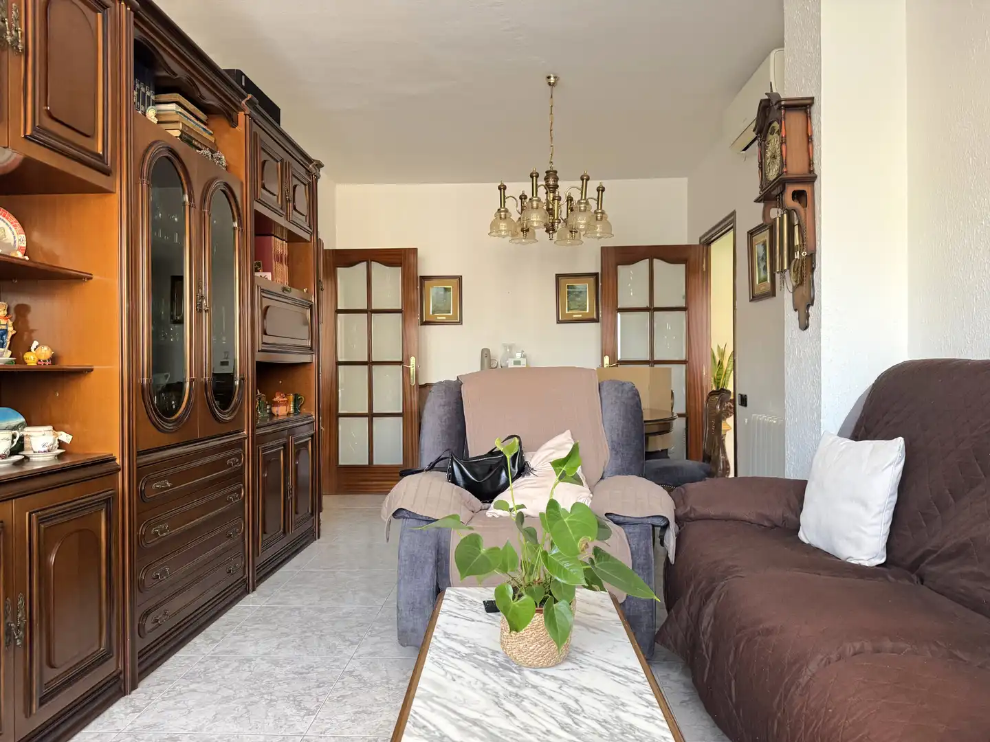 Living room of Flat for sale in  Barcelona Capital  with Air Conditioner, Heating and Balcony
